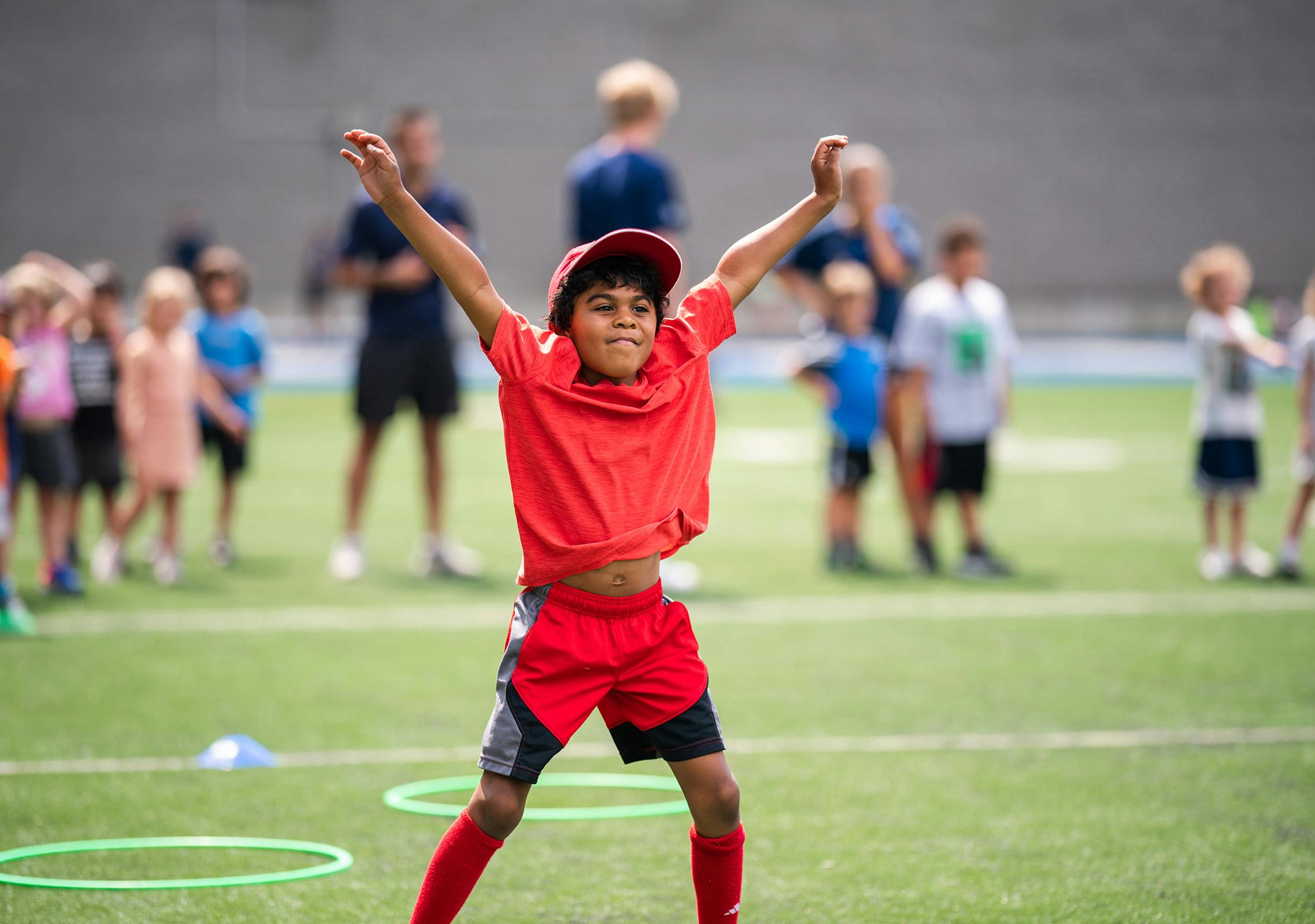 Camp soccer récréatif 8-9 ans | Camps de jour CEPSUM